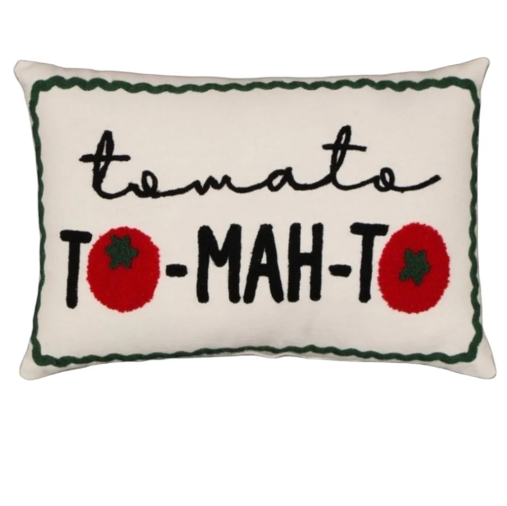 Target Tomato Themed Decorative Accent Pillow Set Of 2
